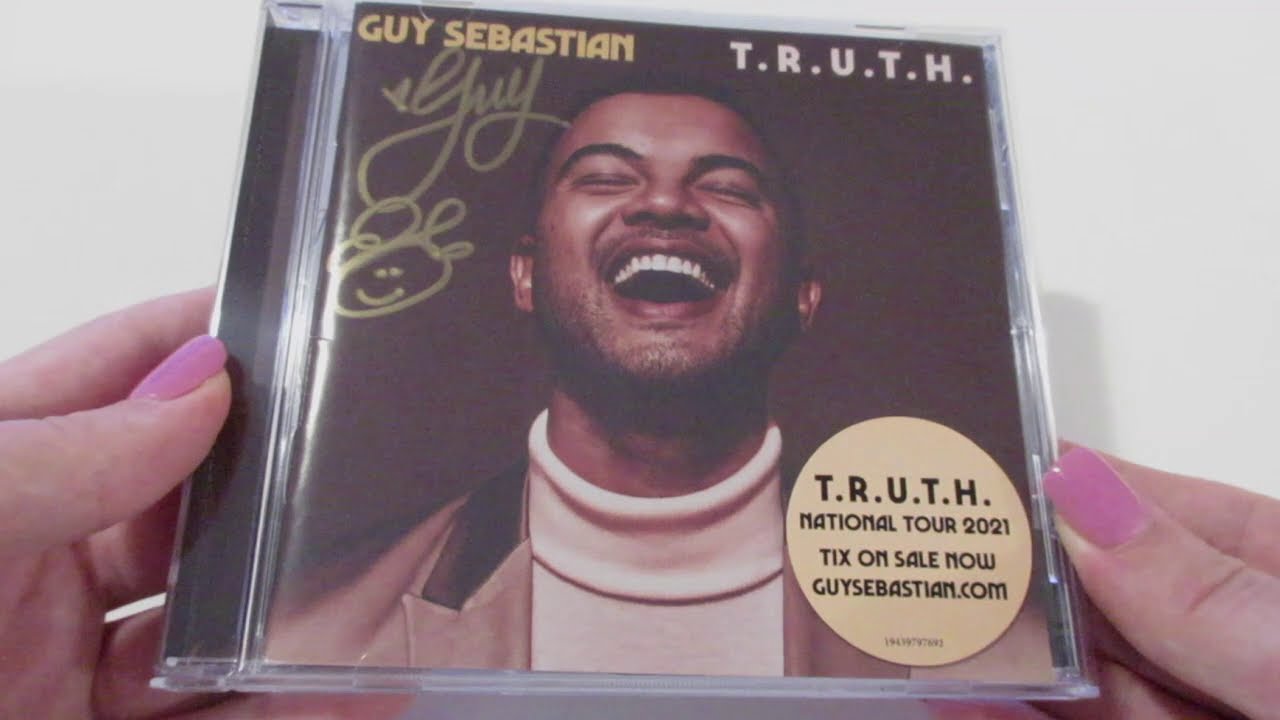 Unboxing: Guy Sebastian - T.R.U.T.H album CD (2020) (Autographed)