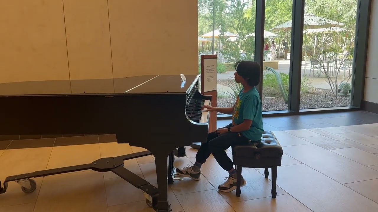 Rishab playing at MIM in Scottsdale, AZ