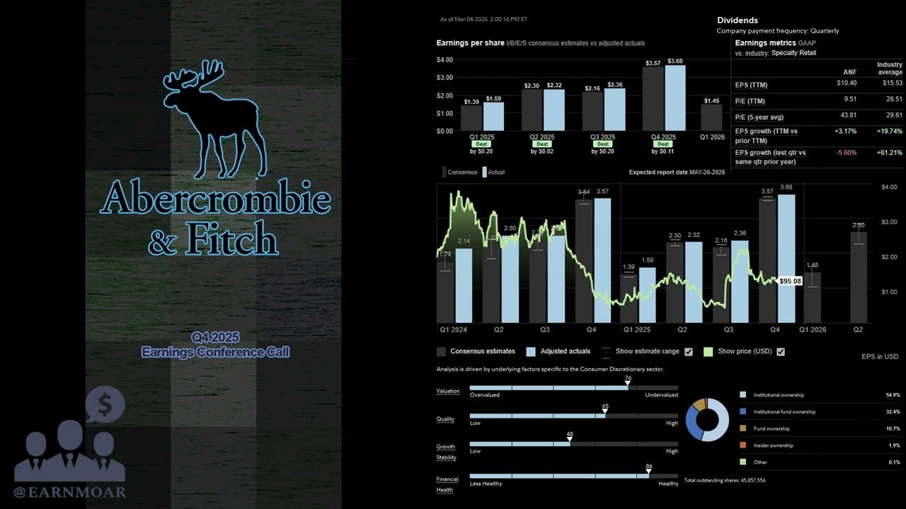 $ANF Abercrombie & Fitch Q4 2025 Earnings Conference Call