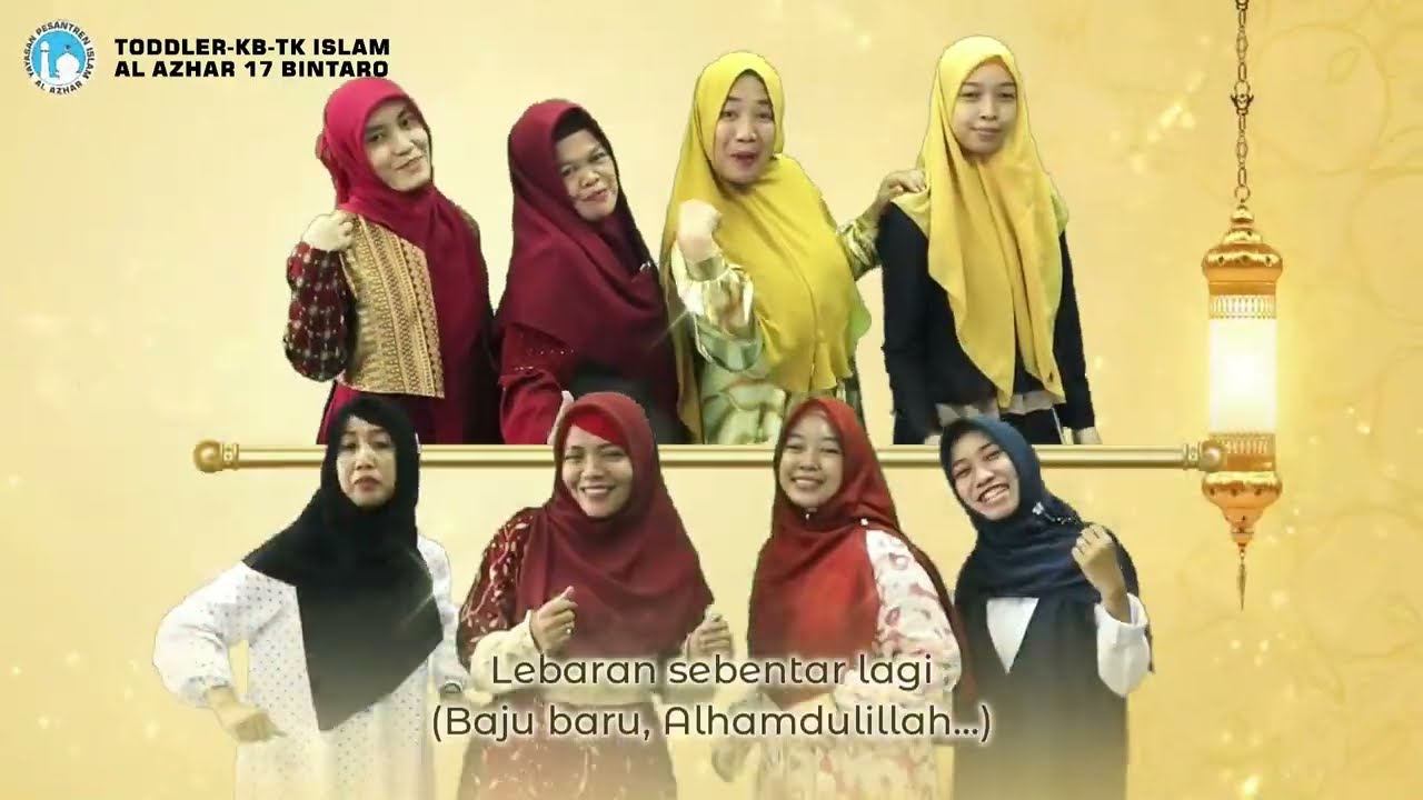 Medley Lebaran Sebentar Lagi (Lipsync Video)  | TK Islam Al Azhar 17 Bintaro