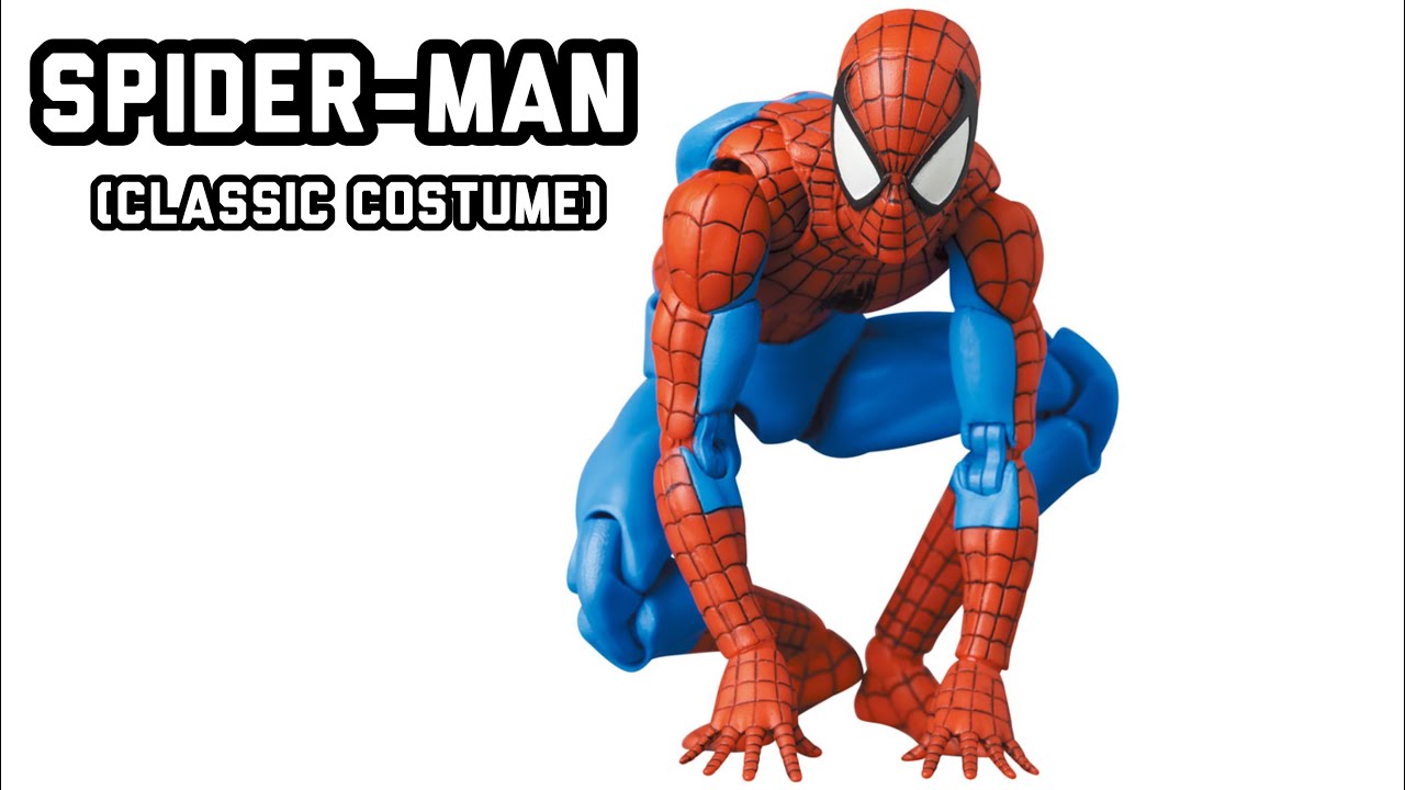 Обзор фигурки Medicom Toy No. 185 Marvel’s The Amazing Spider-Man (версия классического костюма) ...