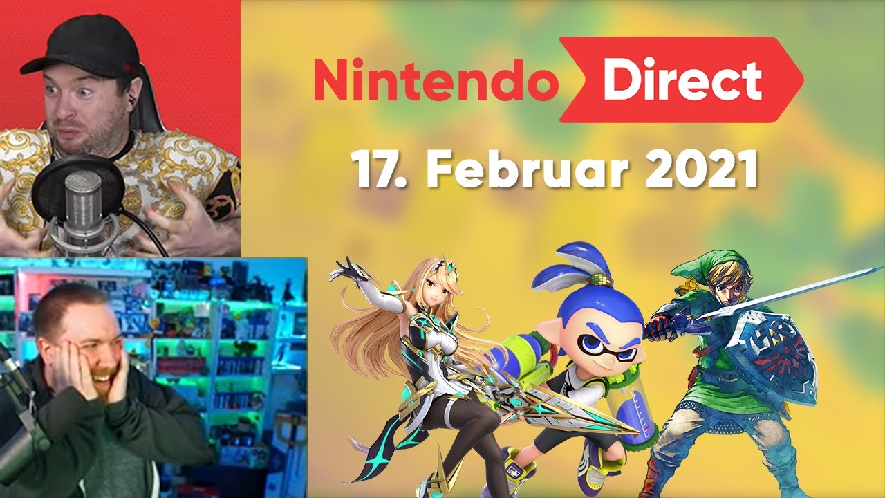 Best Of Nintendo Direct Februar 2021 Reactions | Funny Moments