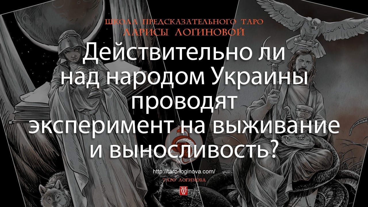 Действительно ли над народом Украины проводят эксперимент на выживание и выносливость?