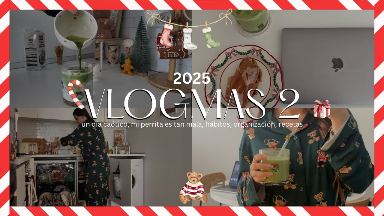 VLOGMAS 2 🎄🎀🎅🏻 | UN DIA CAOTICO *mi perrita esta mala*, ser tu propia jefa, mi vida independizada !