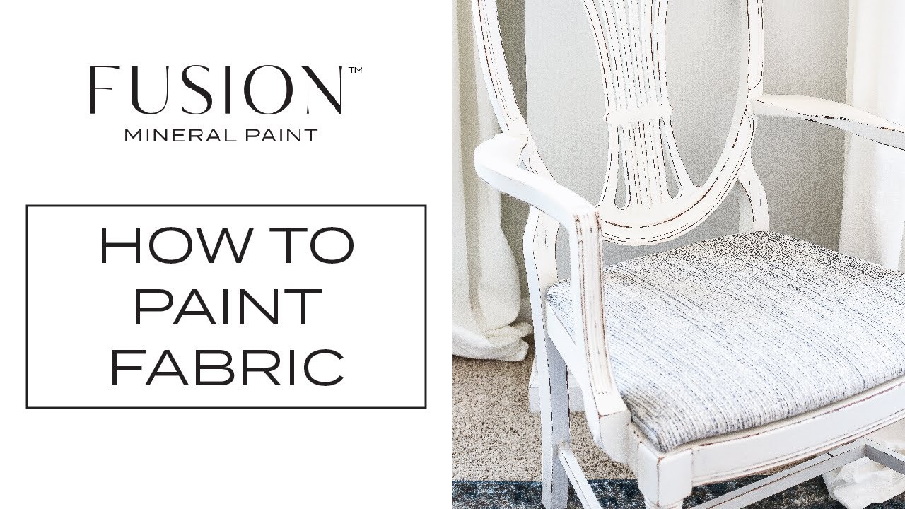 How to Paint Fabric | Fusion™ Mineral Paint
