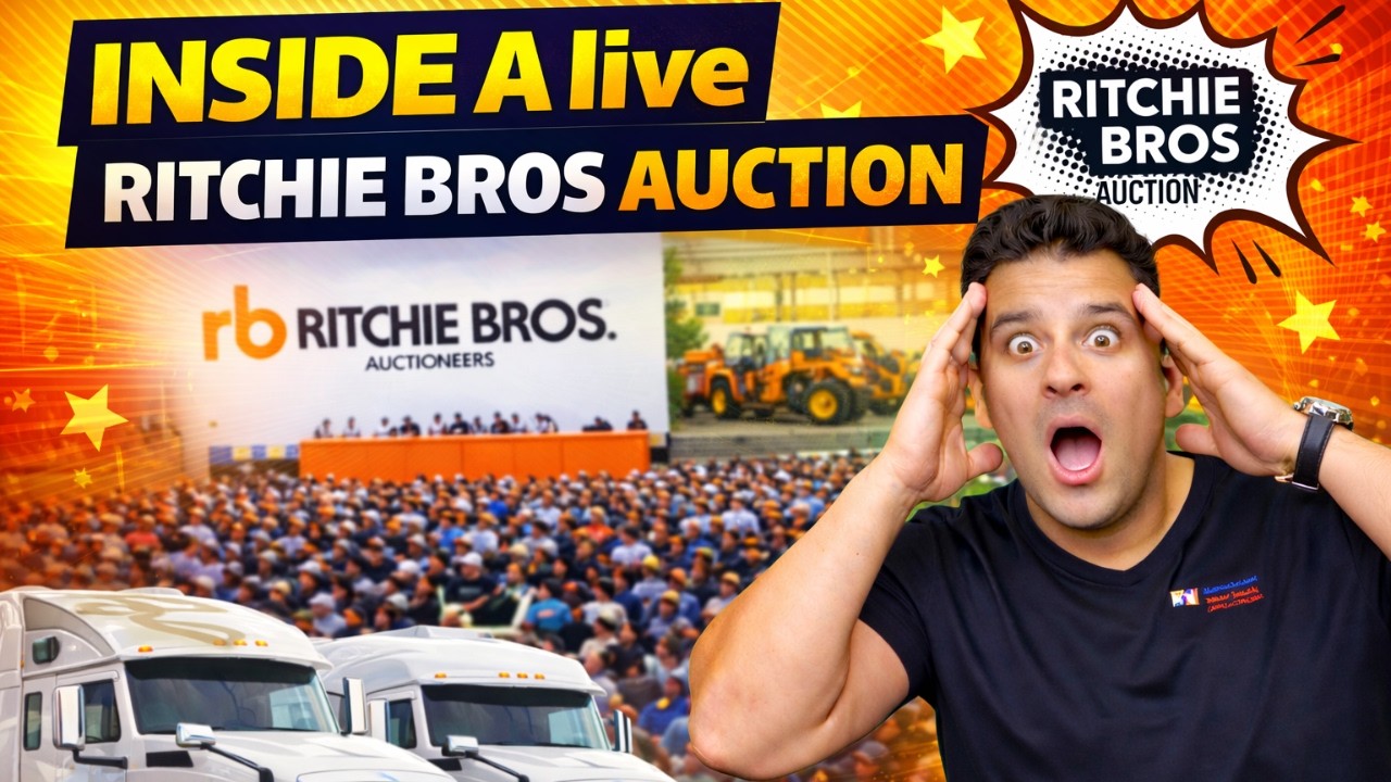 Inside a Live Ritchie Bros Auction (Full Strategy Revealed)