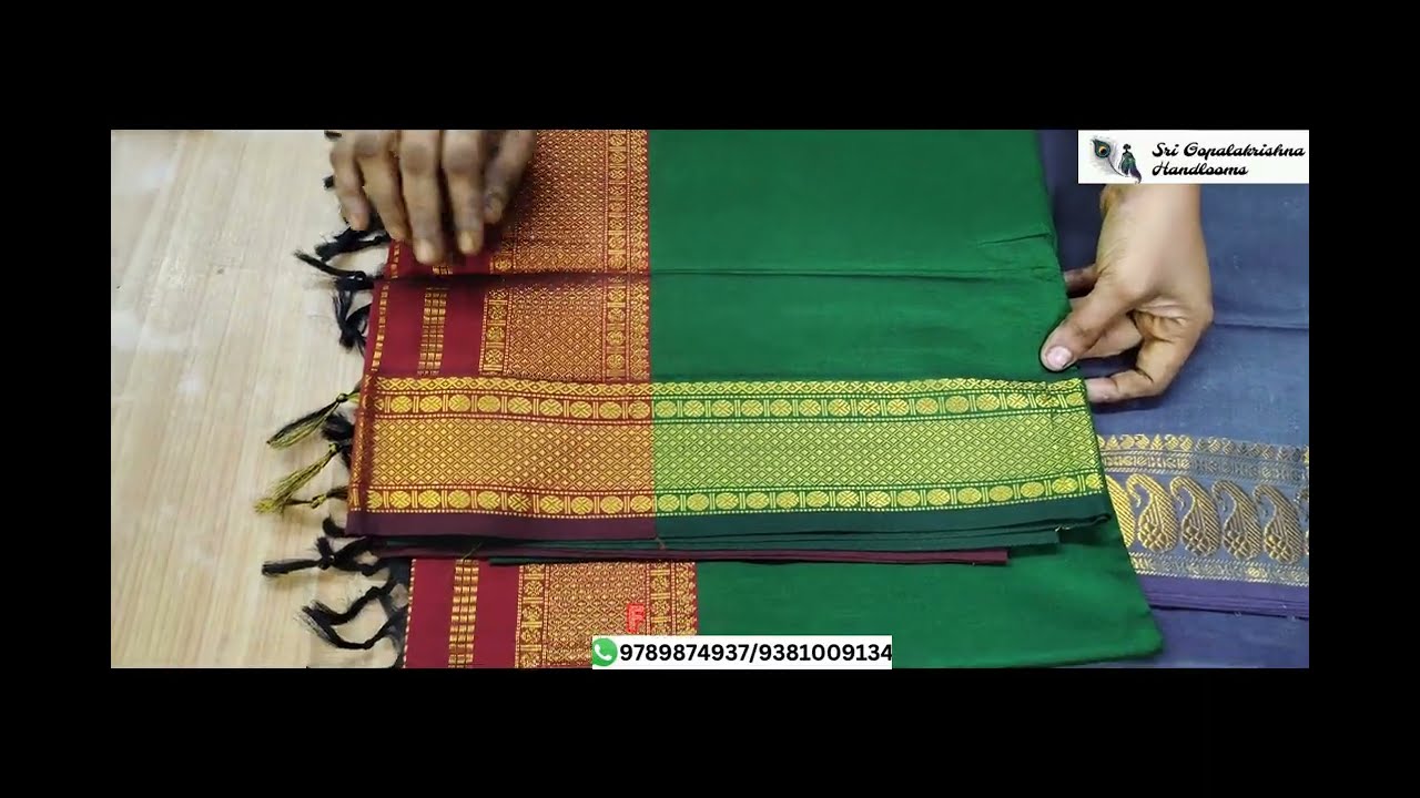 Semi Silk Saree  | Sri Gopalakrishna Handlooms |  Semi Silk Sarees