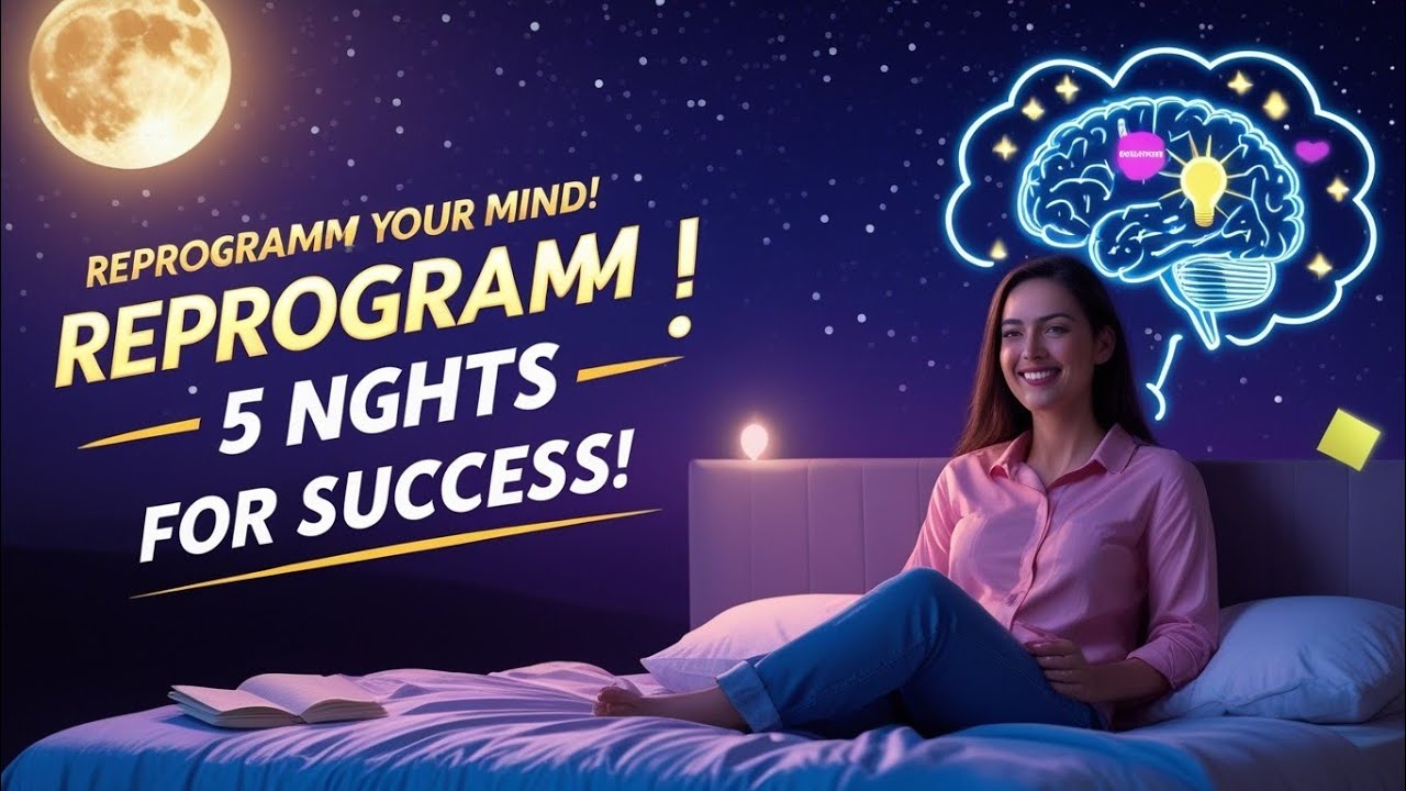 5 Nightly Habits to Reprogram Your Mind for Success & Happiness 🌙✨