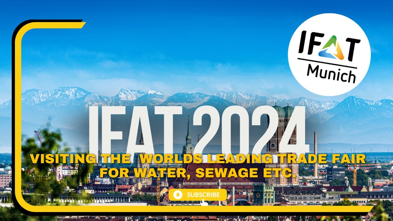 Dr. Alexander Krah visits IFAT2024 in Munich | Exhibition Vlog