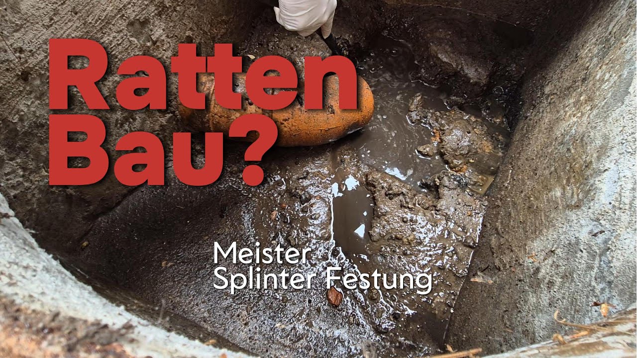 Übergabe Schacht verstopft Durch Ratten!!!