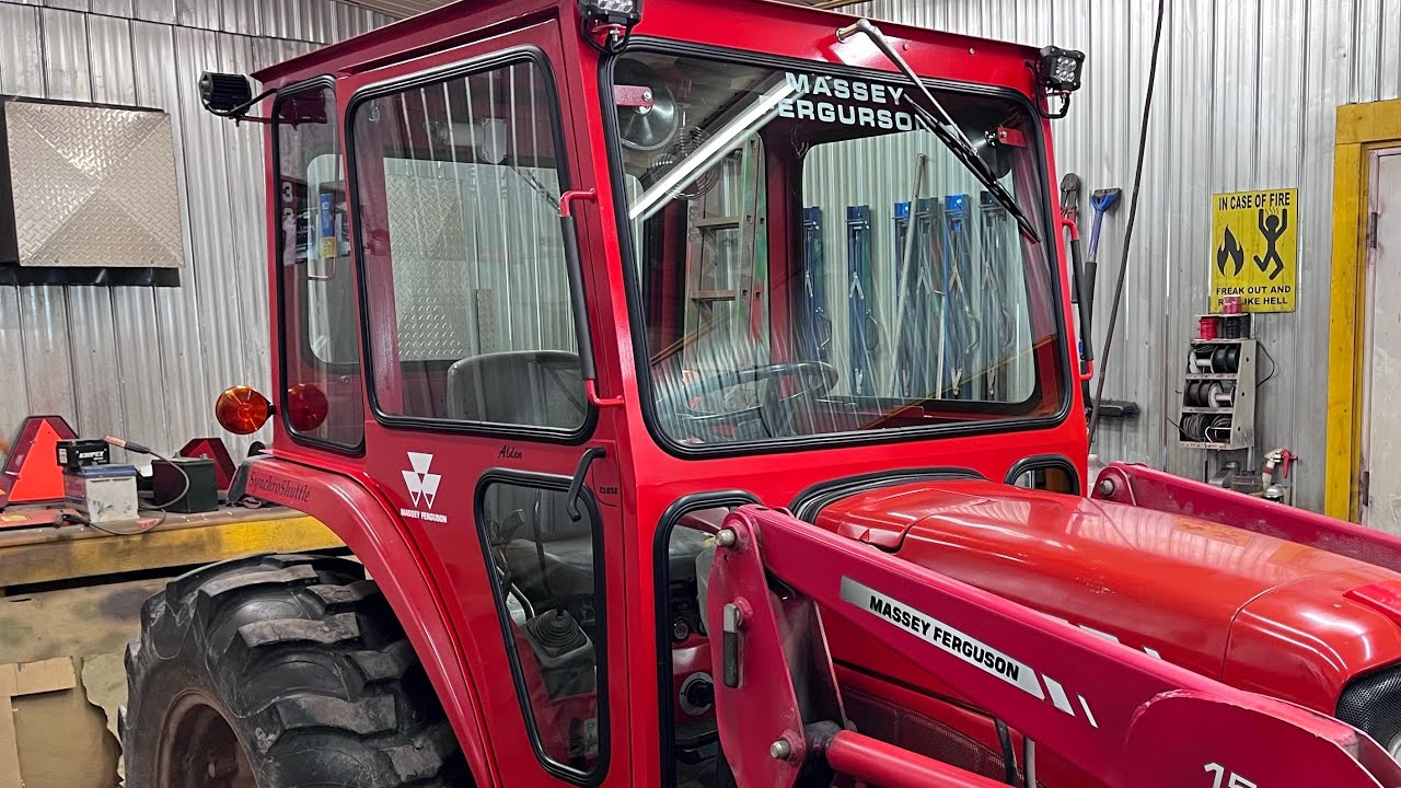 Custom Fabricated Tractor Cab // Massey Ferguson 1533