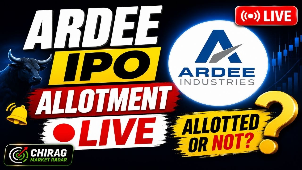Ardee Industries IPO Allotment Out Live | Ardee Industries IPO Allotment Status Today