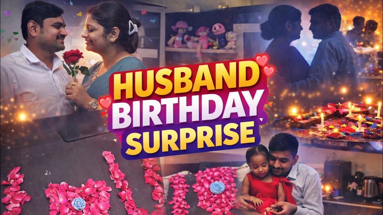 “पति के लिए छोटा सा Birthday Surprise ❤️🎂Family के साथ Celebrate किया ये Special Moment…