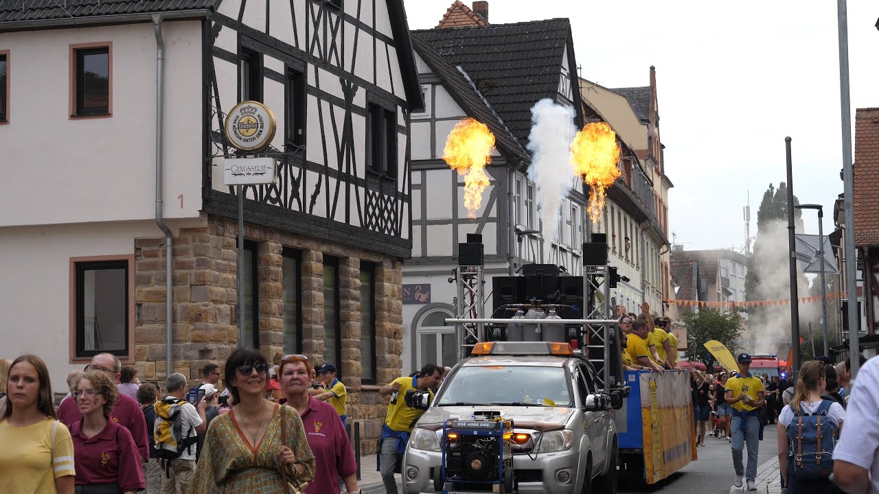 Bad Vilbel Markt 2023. 200 Jahre Bad Vilbeler Markt, Festumzug und Eröffnung