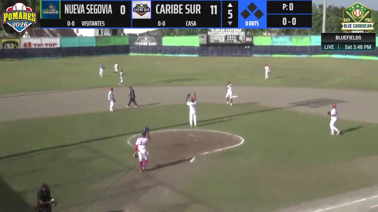 CEREMONIA ANTES DEL JUEGO CARIBE SUR vs NUEVA SEGOVIA