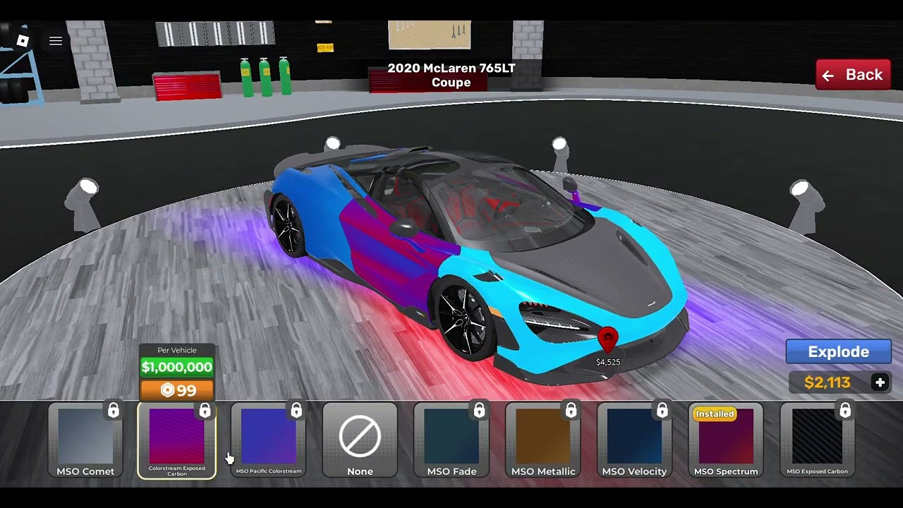 Roblox Driving Empire {Car reveal}