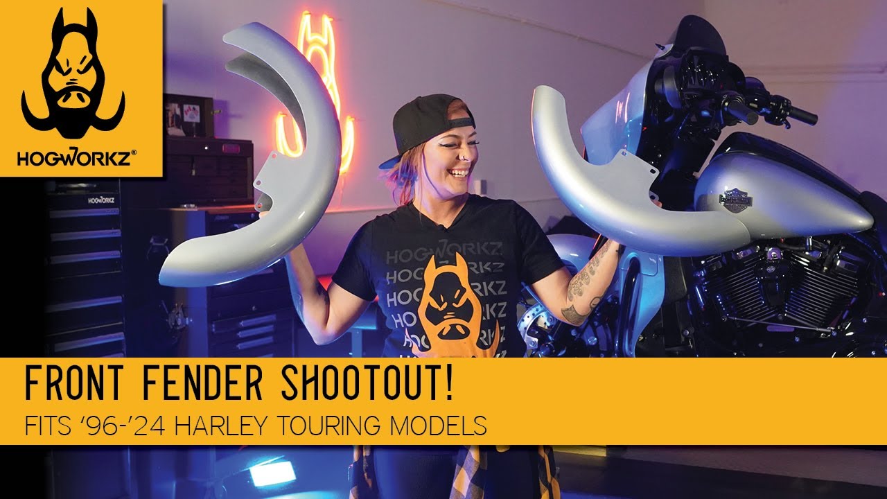 Front Fender Shootout w/ Jasmine! Which one are you getting Chopped, Mid-Length, or Wrapped?