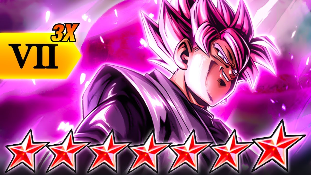 (Dragon Ball Legends) 3x ZENKAI BUFFED 14 STAR LF ROSE GOKU BLACK OBLITERATES ENTIRE TEAMS!