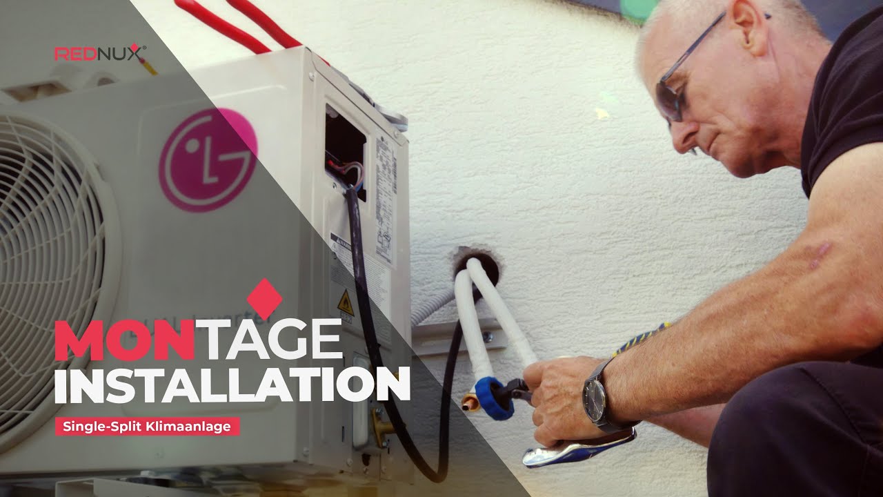 Montage / Installation - Single Split Klimaanlage