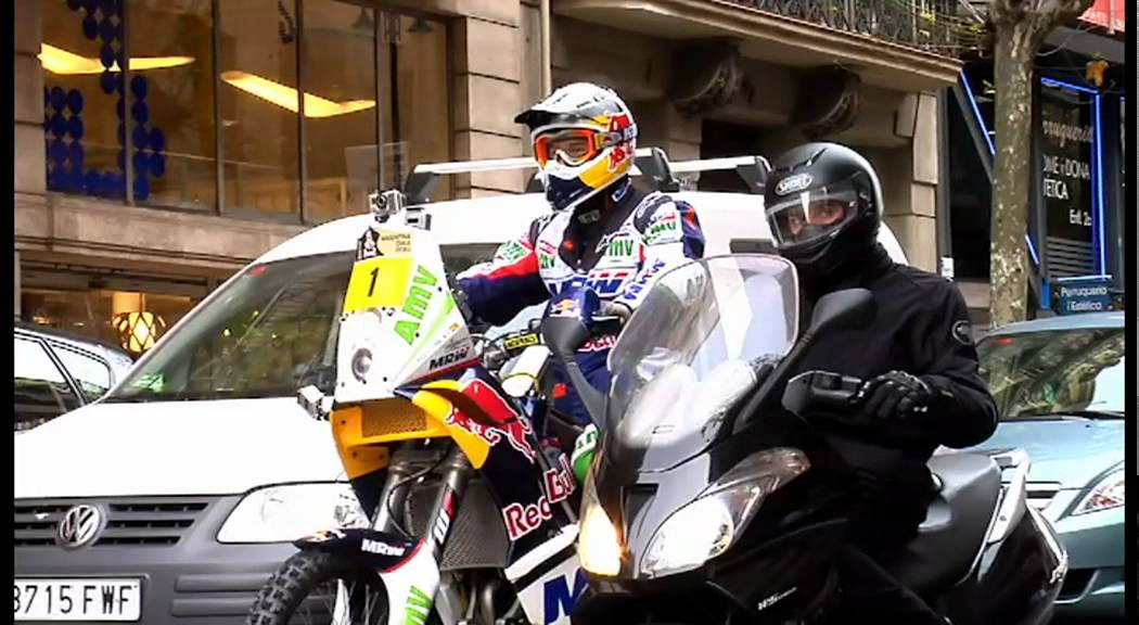 Marc Coma mensajero por un día