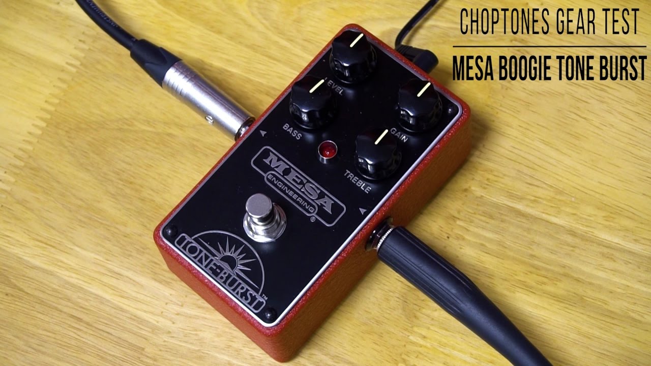 Mesa Boogie Tone-Burst Clean Boost Pedal | Playthrough