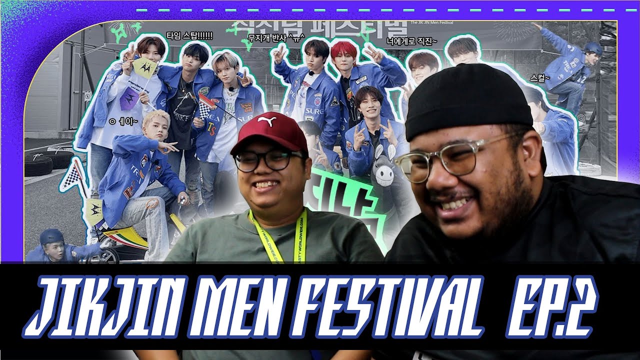TREASURE - JIKJIN Men Festival 🏁 Ep.2 🏎 Reaction | Serabut React