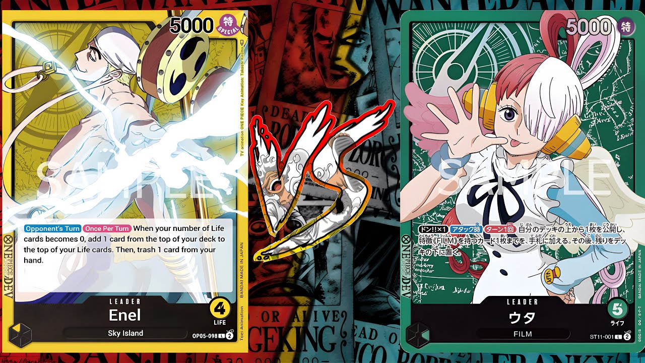 Enel Vs ST11 Uta | One Piece TCG | OP05 Tournament Gameplay