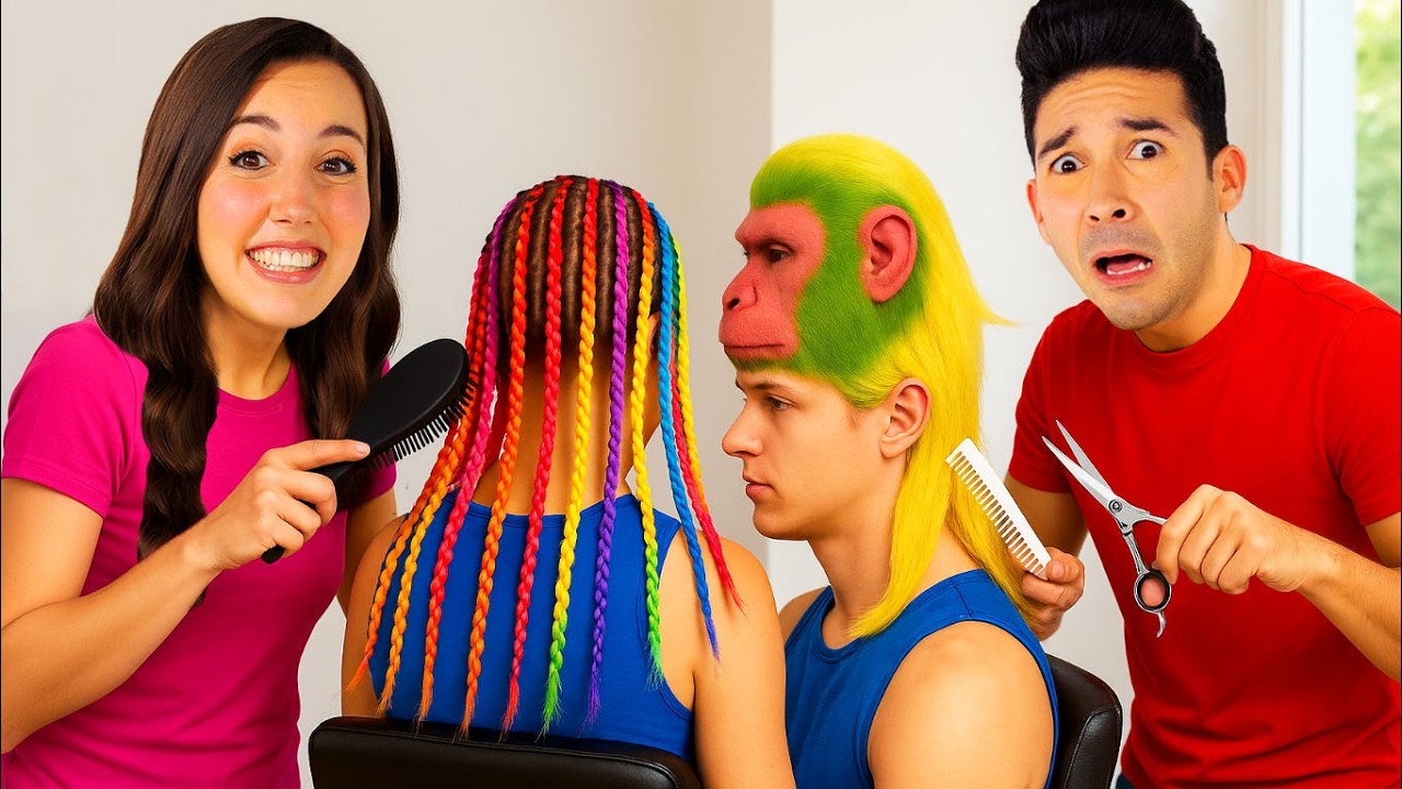 CHI CREA I CAPELLI BRAINROT PIÙ BELLI VINCE contro il Dottor Timoti! 💆🏻‍♀️