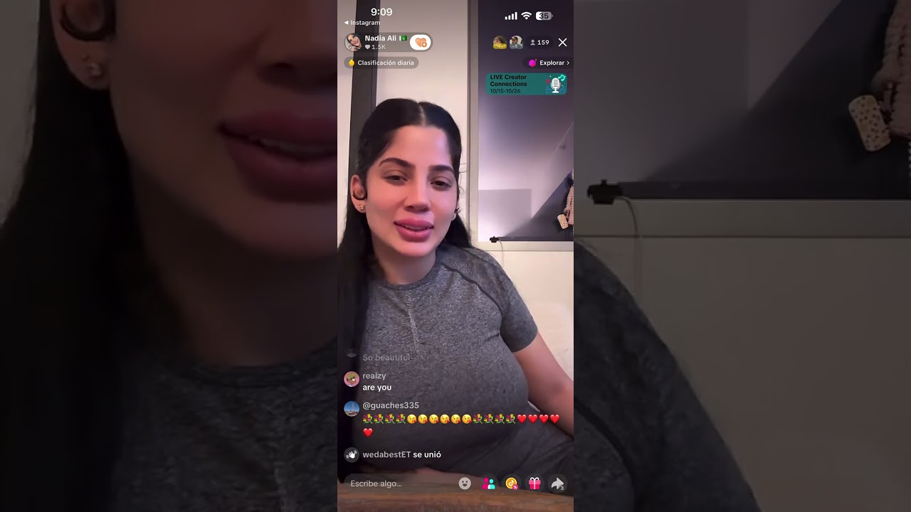 @Pakinadiaali прямая трансляция 2 Надя Али