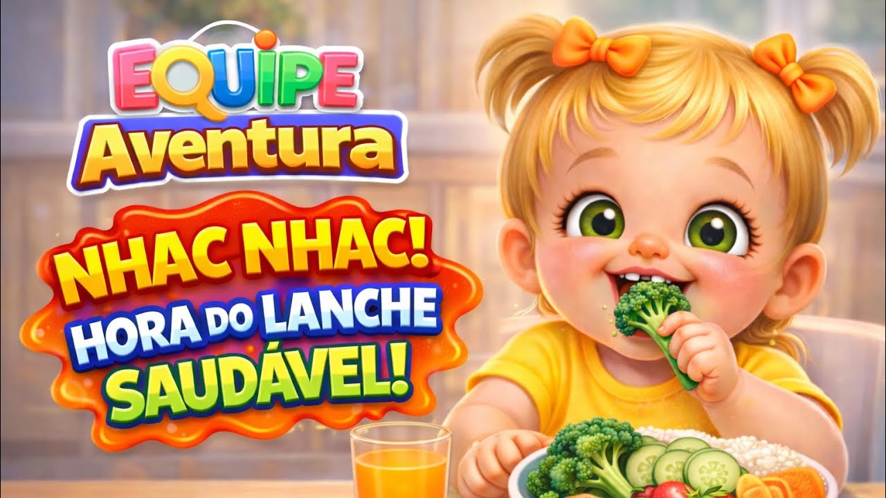 HORA DO LANCHE - EQUIPE AVENTURA 🍔🍰🍓🍉