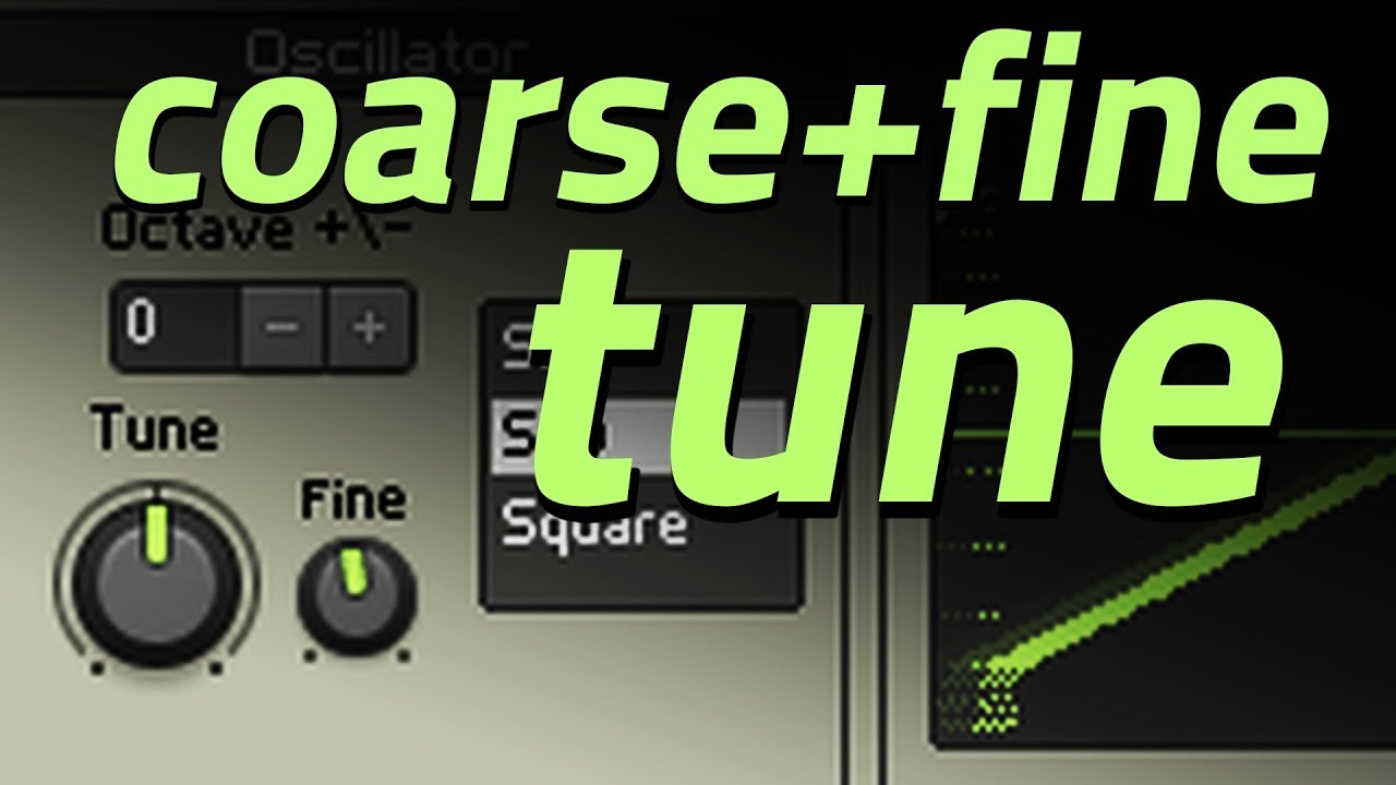 Reaktor Tutorial - How to create oscillator TUNE CONTROLS