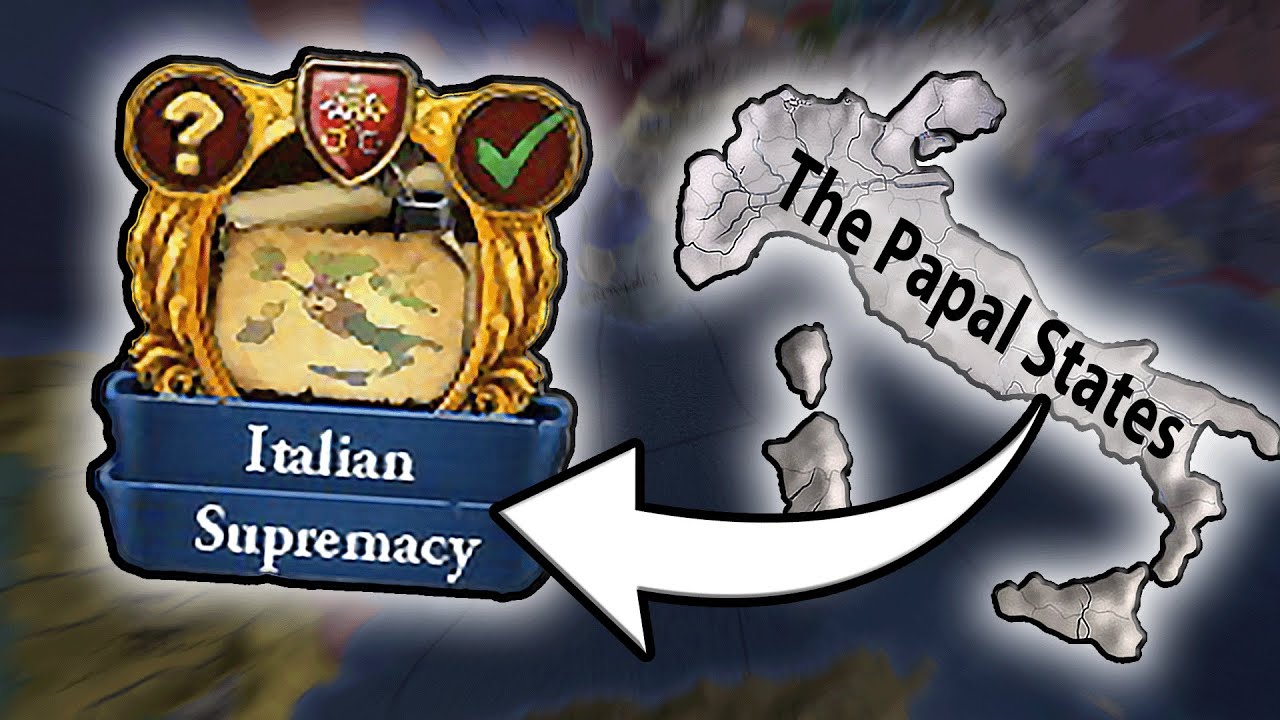Вы неправильно играете за Папскую область в EU4