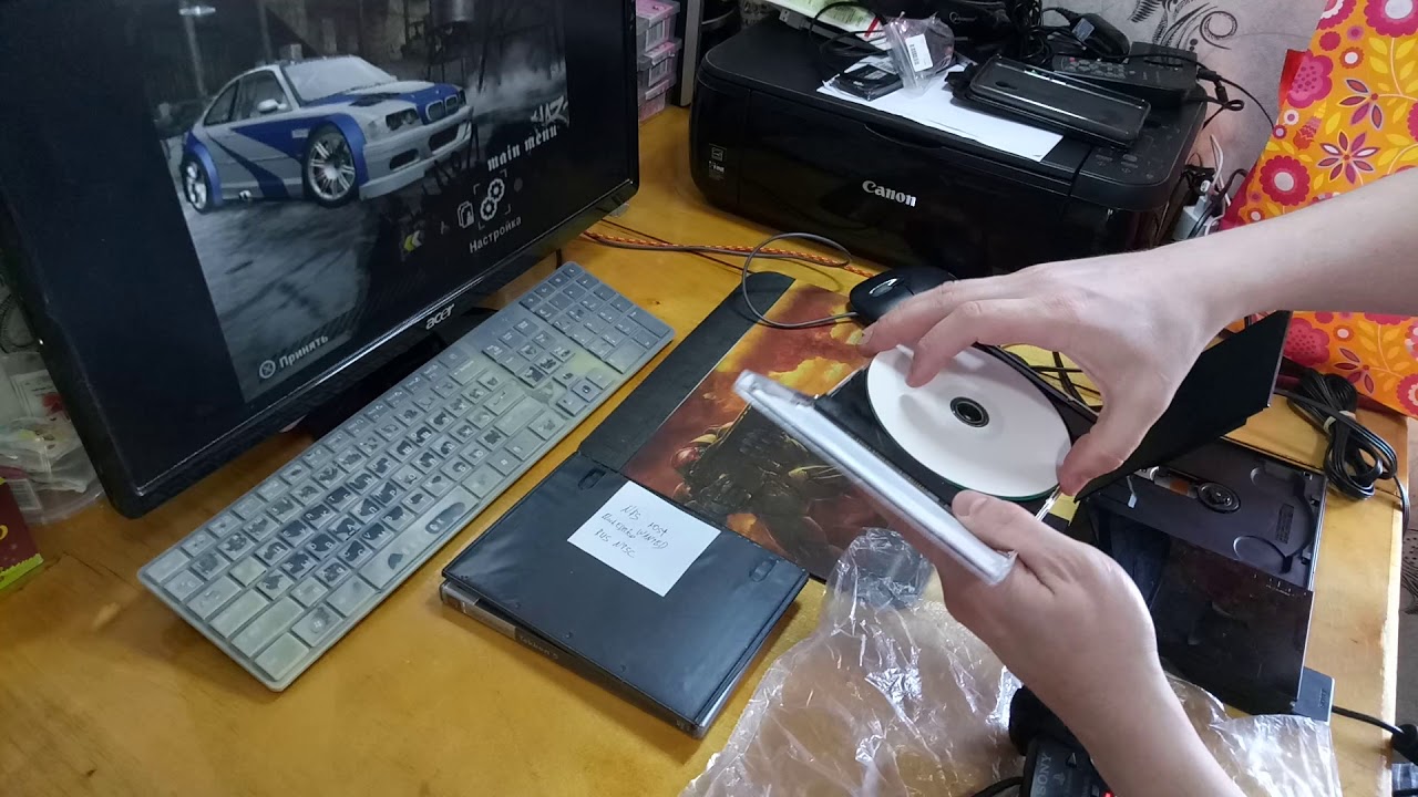 Консоли - SONY PlayStation 2 Slim model 90008 (chip) тест #005