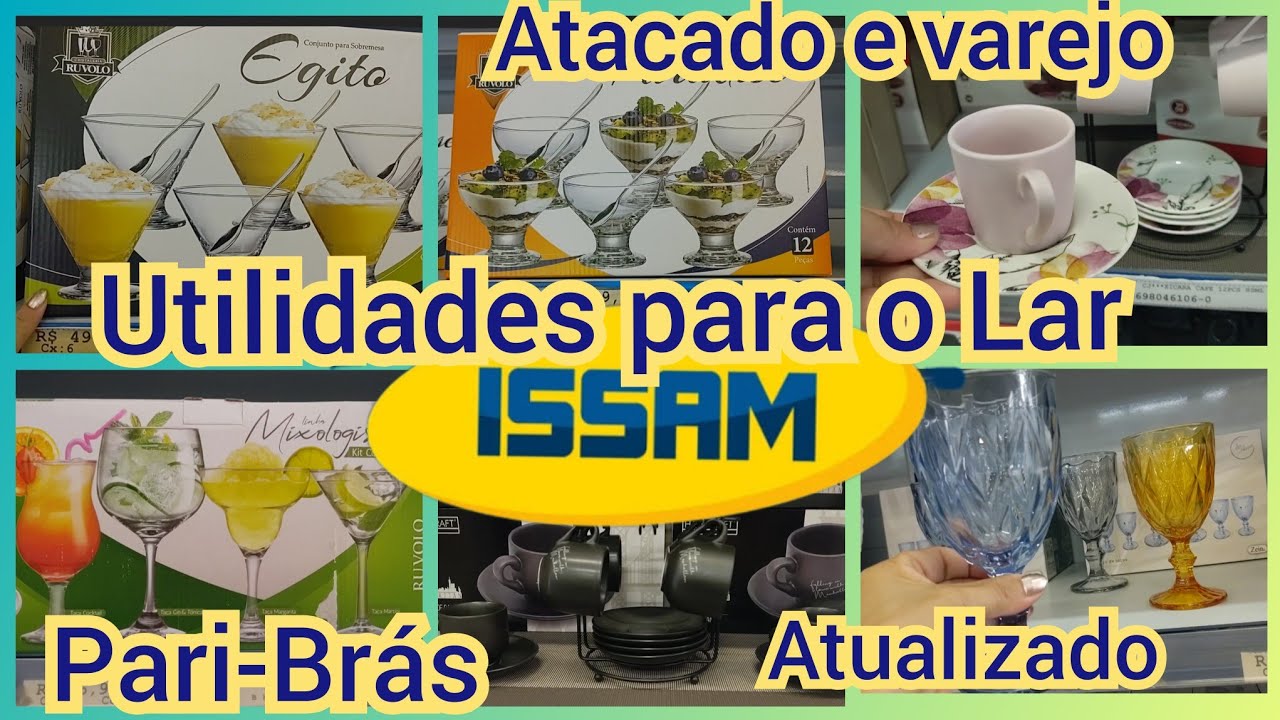LOJA DE UTILIDADES DOMÉSTICA- NO PARI- BRÁS ATACADISTA E DISTRIBUIDORA ISSAM