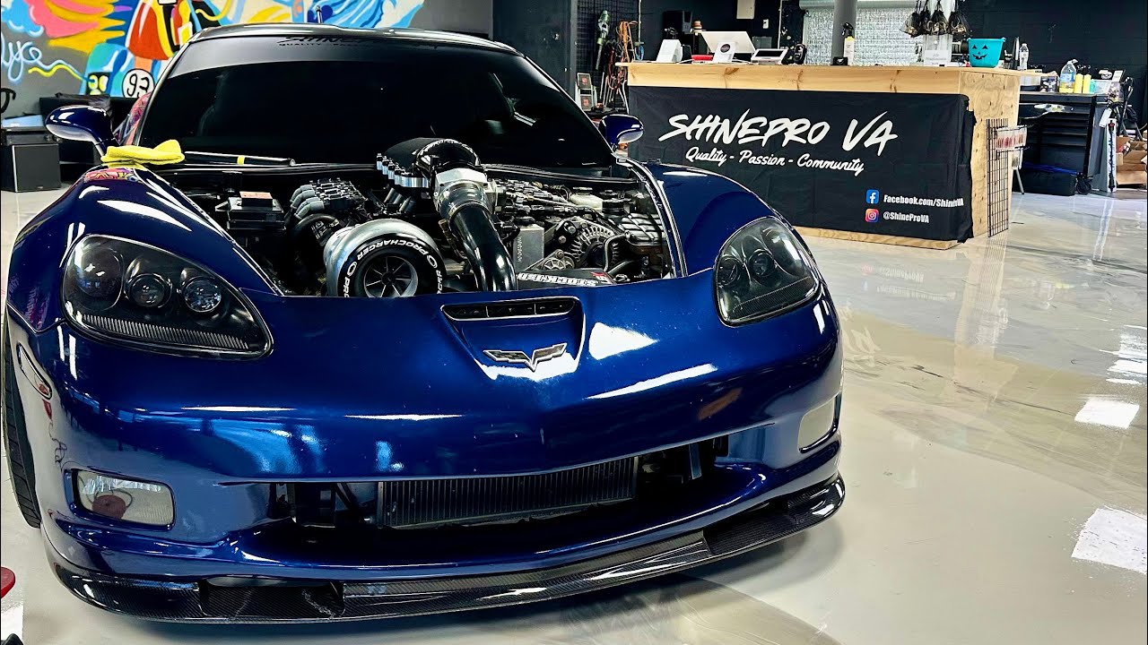 Coastal Virginia Auto Show | Official ShinePro VA Shop Car | ProCharged LSX C6Z