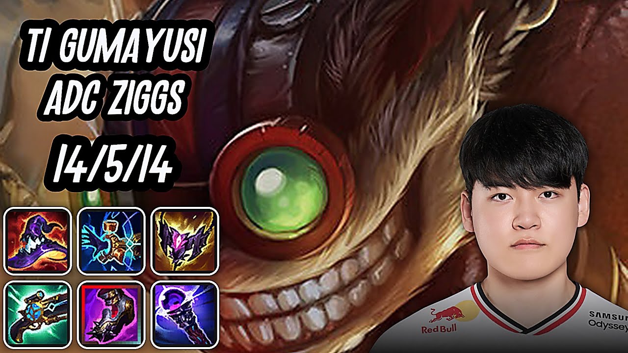 T1 Gumayusi Adc Ziggs SoloQ Replay 20251006