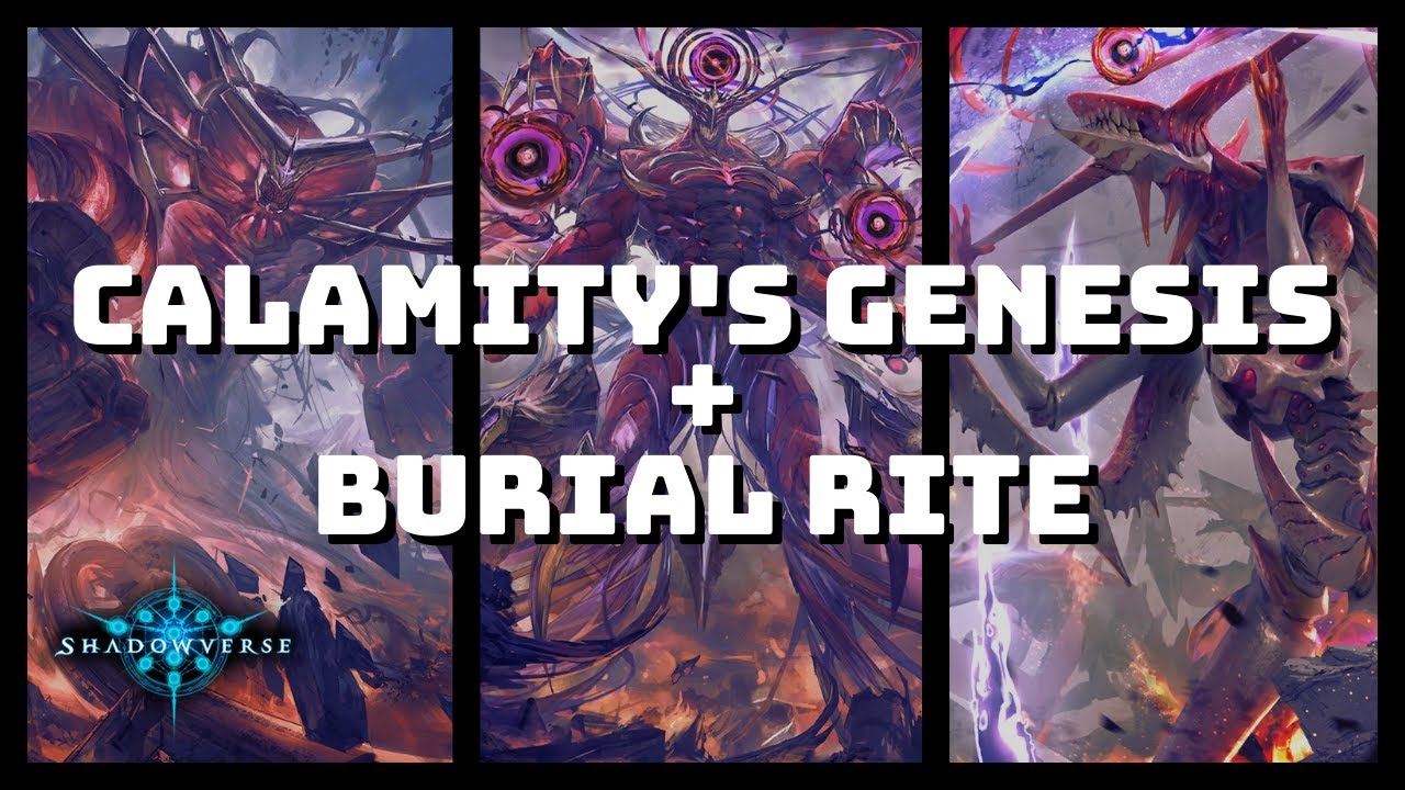 【Shadowverse】 Burial Rite Shadowcraft (feat. Portalcraft) - A Rank | Omen Of Storms (Cross Craft)