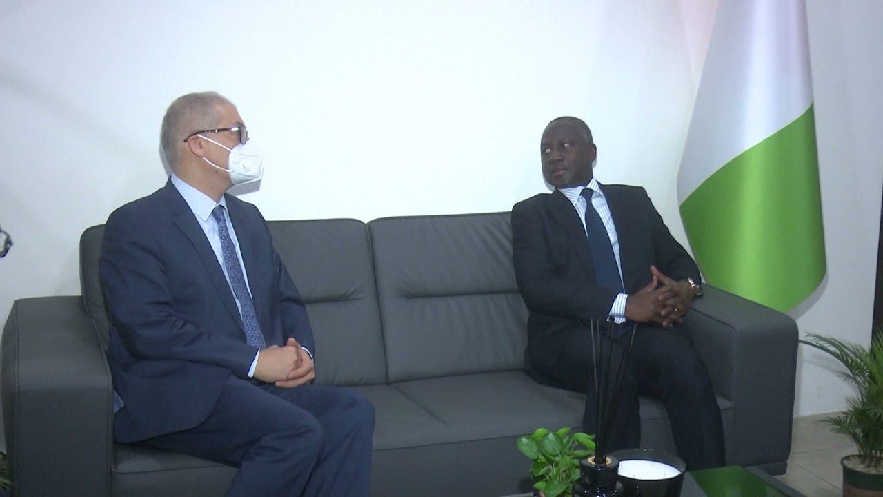 Assemblée nationale : l'Ambassadeur d'Egypte en Côte d'Ivoire, rend visite à Adama Bictogo