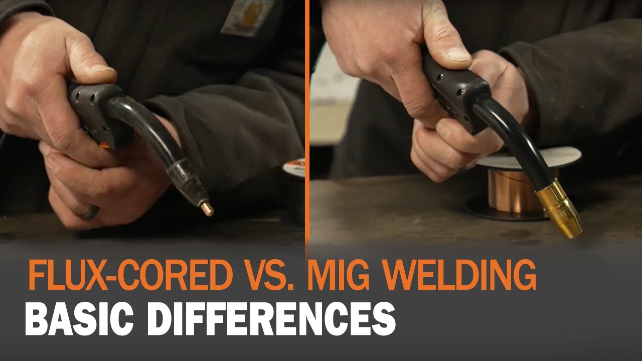 Flux- cored vs. MIG Welding: Basic Differences