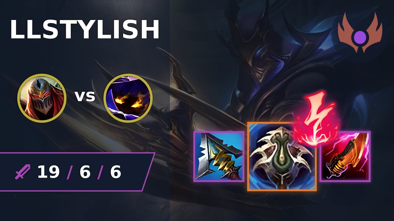 [ LLStylish ] Zed MID vs Veigar | NA MASTER | LOL Season 2024