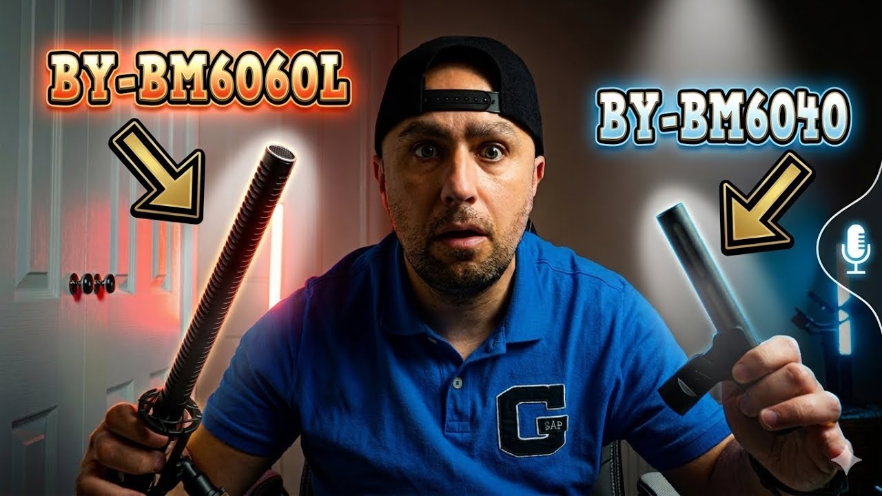 The two best budget shotguns microphones for YouTube from Boya