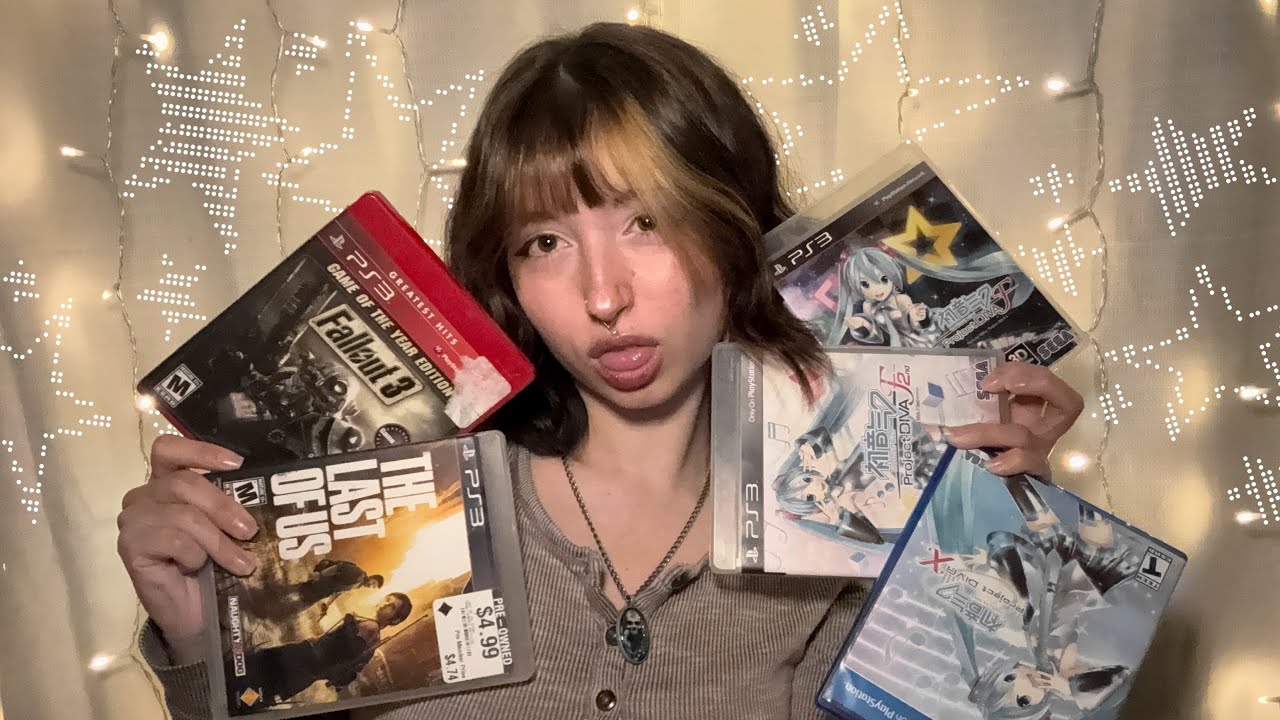 ASMR | MY FAVORITE VIDEO GAMES 🎮🎧+.* | Whispers + Tapping + Scratching & MORE !!