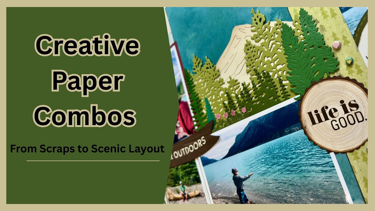 Mixing Paper Collections | Weekend Adventures Layout | Stampin Up!