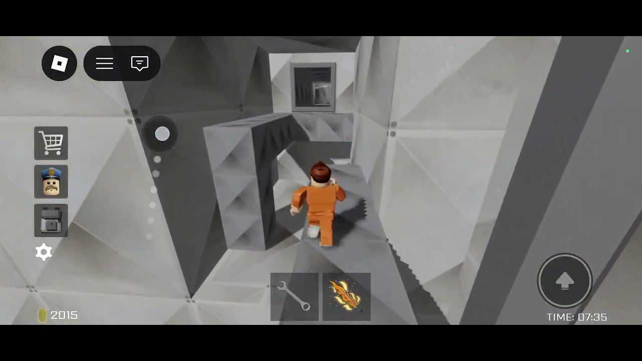 Prison escape in roblox