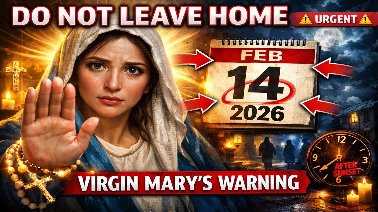 ⚠️ VIRGIN MARY WARNED: DO NOT LEAVE HOME ON FEBRUARY 14, 2026 - Here's Why