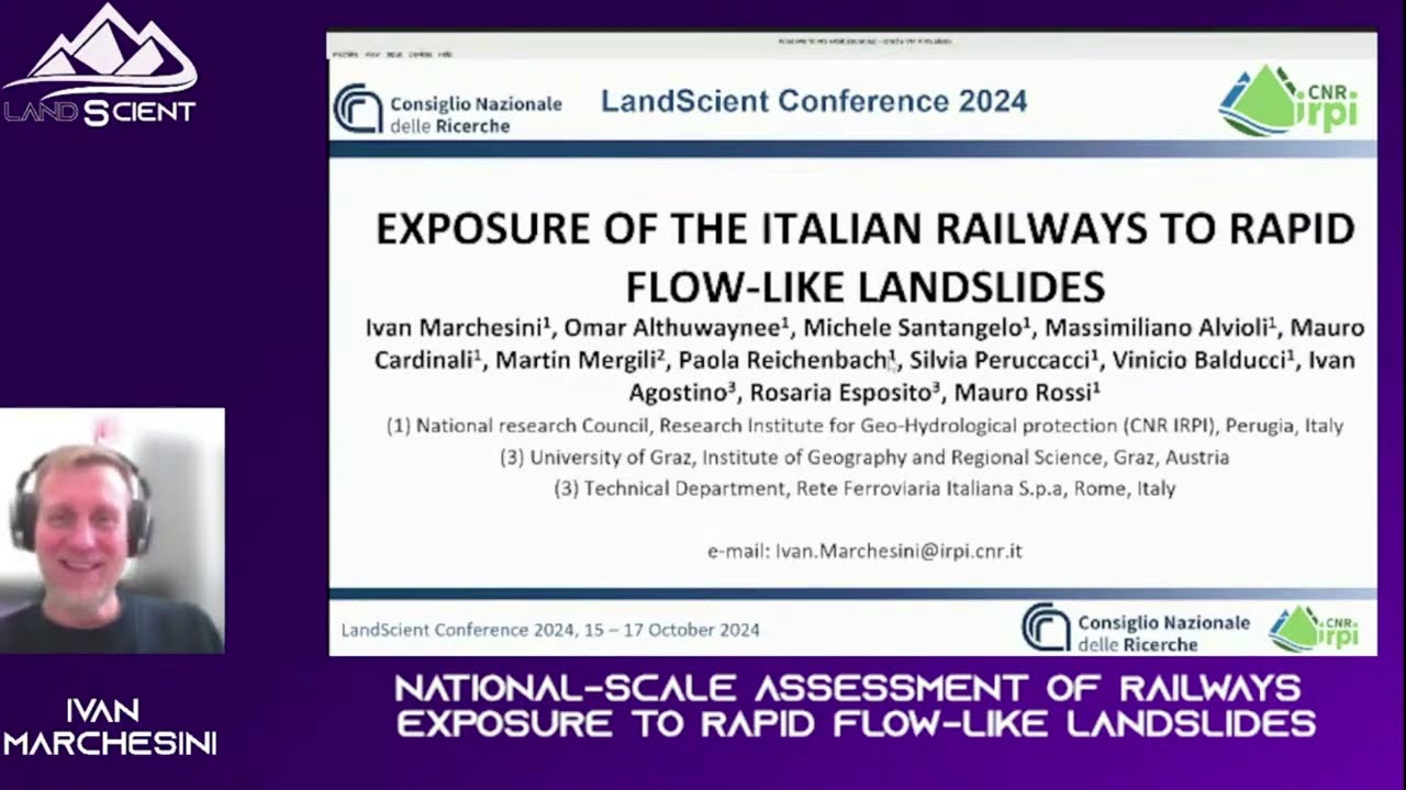 Ivan Marchesini - Exposure of the Italian Railways to rapid flow-like landslides
