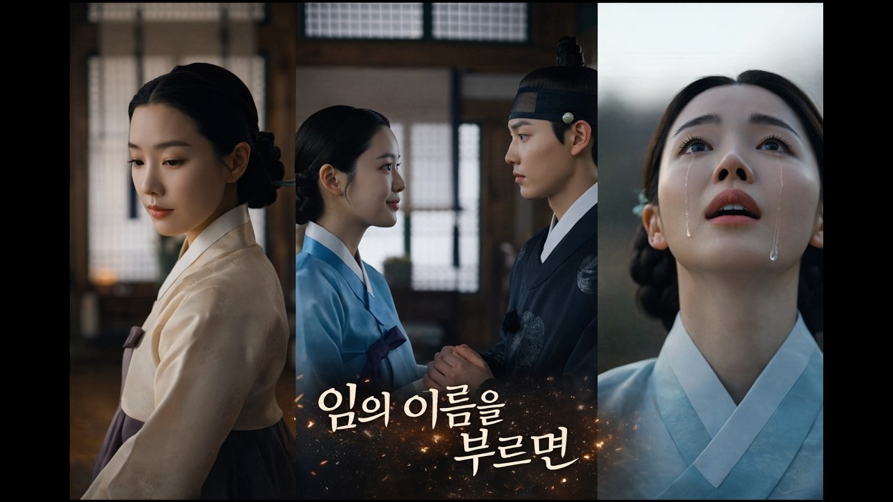 [MV][제목: 임의 이름을 부르면 ] 임이라는 그대. 잊지 못해 오늘도 부릅니다...#사극풍 #aisong #뮤직비디오 #들으면중독된다