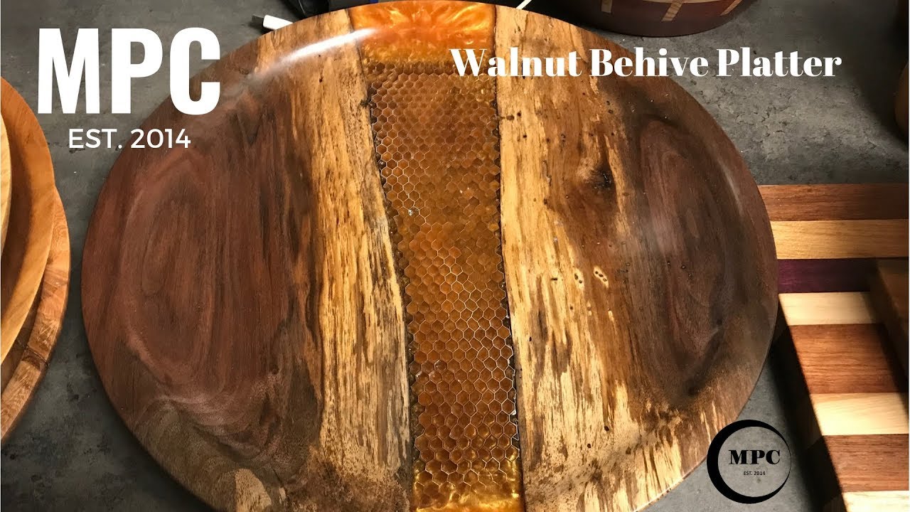 Wood Turning - Honeycomb Beehive