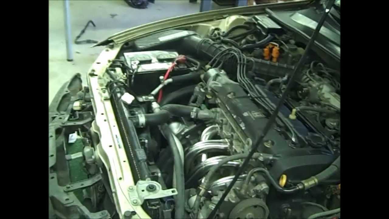 Honda Prelude Headers and Exhaust Installation