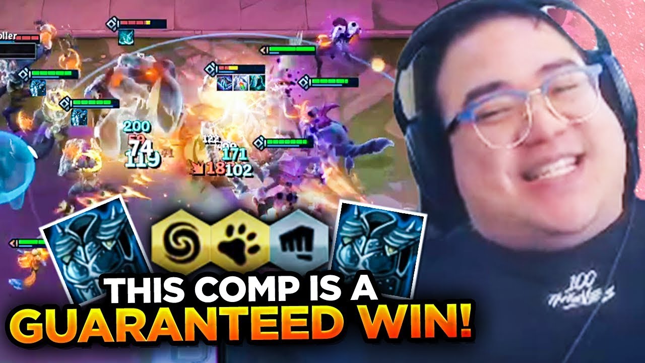 IT'S IMPOSSIBLE TO LOSE WITH THIS COMP (super high-roll) | Teamfight Tactics